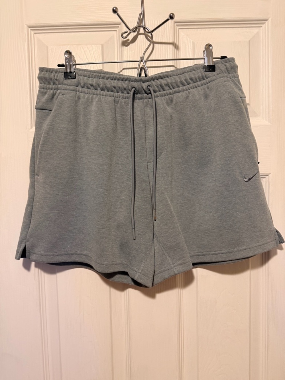 Mens Nike Grey Dri‑Fit Athletic Shorts. Size medium.